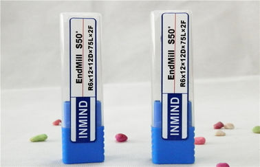 HRC50 कार्बाइड गेंद नाक एंड मिल मिर्को अनाज फिनिशिंग के लिए उपकरण endmill Roughing काटना